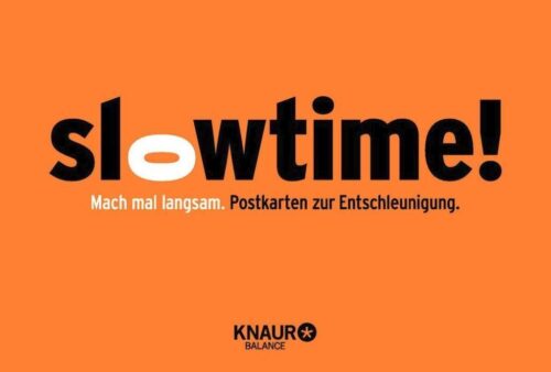 Slowtime! Postkarten 1 Slowtime! Postkarten