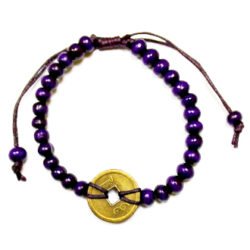 Feng-Shui Armband lila