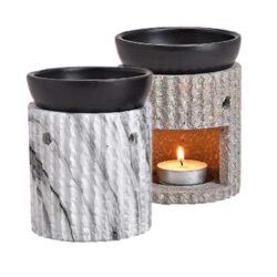 Duftlampe Keramik Steinoptik 9x13cm