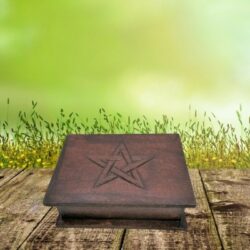 Tarot Kästchen mit Pentagramm