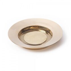 Metallscheibe silber (messing vernickelt)