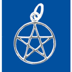 Silberanhänger Pentagramm klein 18 mm