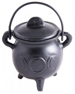 Gußeisenkessel Sonne Mond