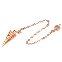 Triangel Pendel rosé offen 4cm