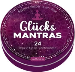 Adventskalender in der Dose: Glücksmantras