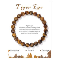 Buddha Beads Armband Tigerauge