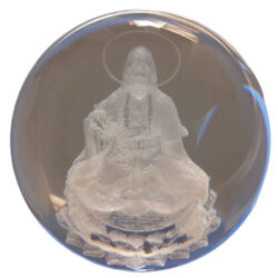 LED Objekt Kwan Yin Ø 6cm