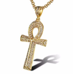 Ankh mit Ziersteinen