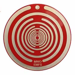 Multiwellen Oszillator nach Lakhovsky Ø 8cm rot FEUER