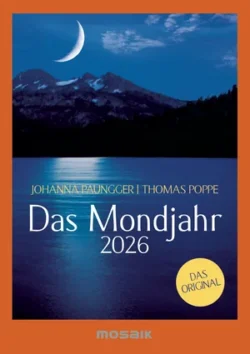 Das Mondjahr 2026 Taschenkalender s/w