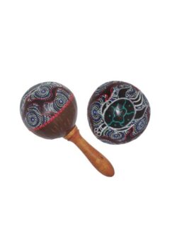 Maracas Rassel Kokosnuss 12x25