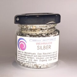 Bunter Weihrauch gefärbt silber 50ml