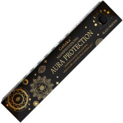 Goloka Manifedtations Aura Protection mit Obsidian Räucherstäbchen