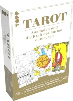 Mystisches Tarot Die Ausmal-Box