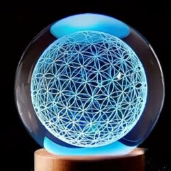 LED Objekt Blume des Lebens 8 cm