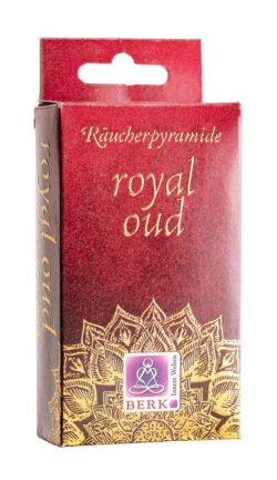 Royal Oud Räucherkegel + Minischälchen
