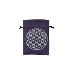 Baumwollbeutel BdL 11x15 cm purple