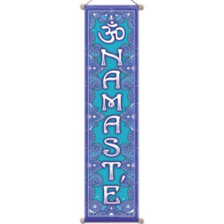 Banner Namaste 15 x 60 cm