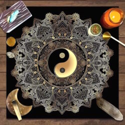 Altartuch Yin Yang 49 x 49 cm