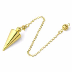 Pendel Triangel goldfarben 4cm